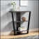 Ebern Designs Contemporary Console Table with Three Open Shelves | Wayfair